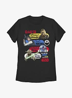 Star Wars Galaxy Dad Womens T-Shirt