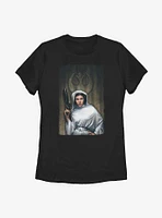 Star Wars Leia Painting Womens T-Shirt