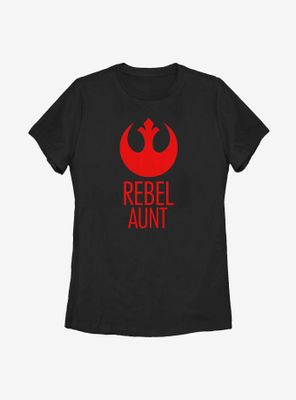 Star Wars Rebel Aunt Womens T-Shirt