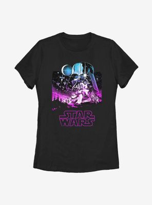 Star Wars Starry Womens T-Shirt
