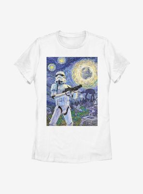 Star Wars Stormy Night Womens T-Shirt
