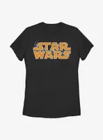 Star Wars Web Logo Womens T-Shirt