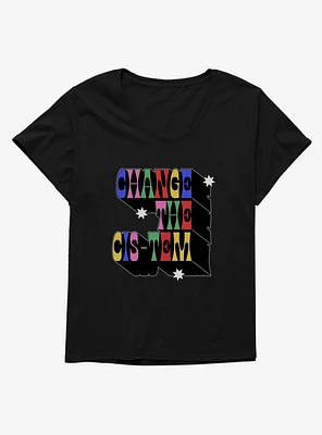 Change The Cis-Tem T-Shirt Plus