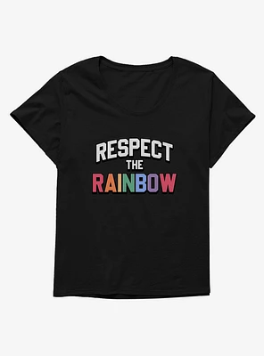 Respect The Rainbow T-Shirt Plus