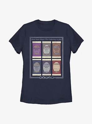 Magic: The Gathering Card Packs Womens T-Shirt