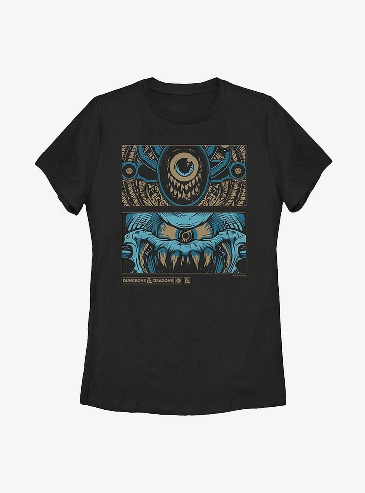 Dungeons & Dragons Beholder Panel Womens T-Shirt