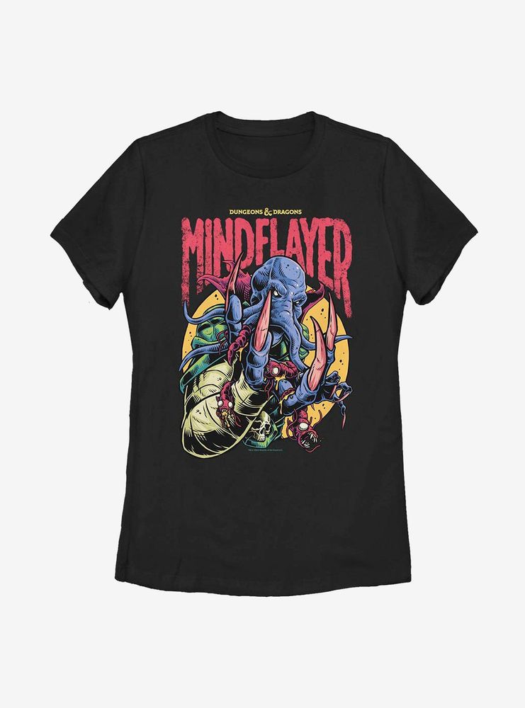 Dungeons & Dragons Mindflayer Logo Womens T-Shirt