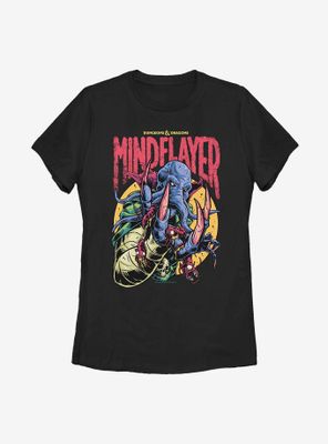 Dungeons & Dragons Mindflayer Logo Womens T-Shirt