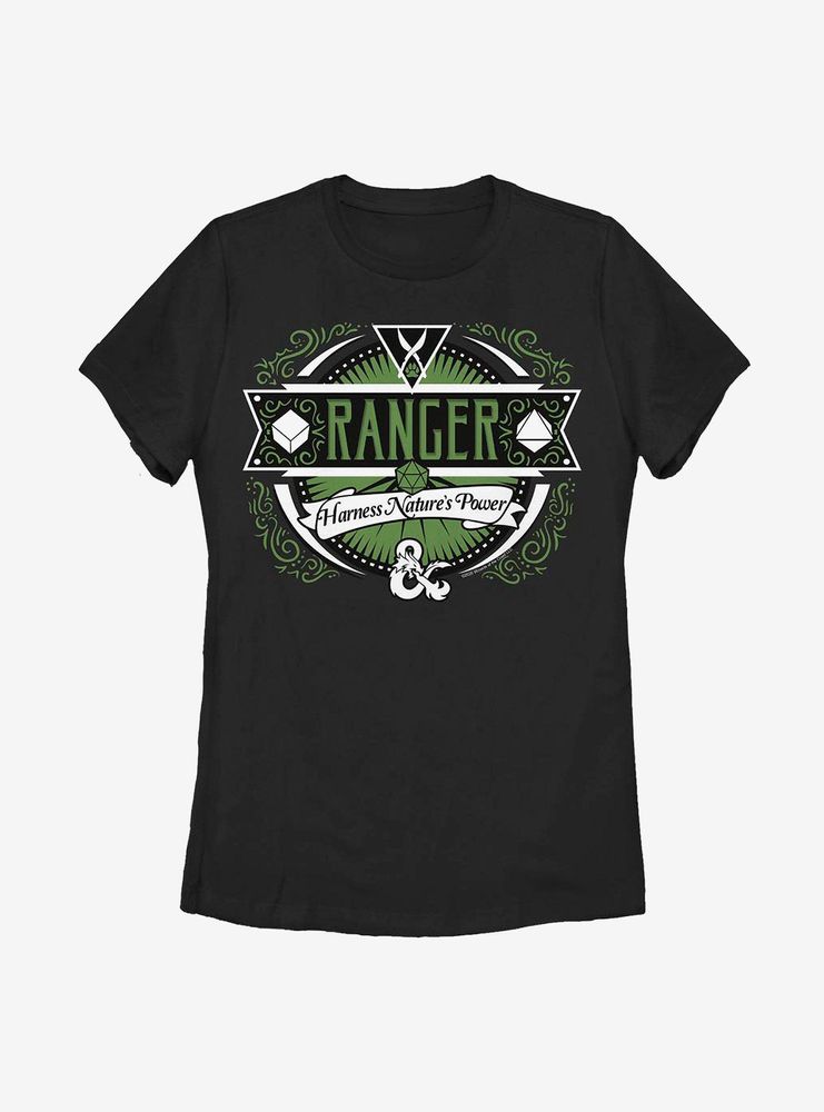 Dungeons & Dragons Ranger Label Womens T-Shirt