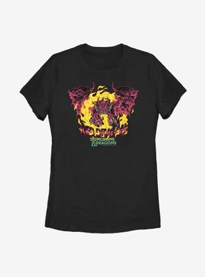 Dungeons & Dragons Dragon Logo Womens T-Shirt