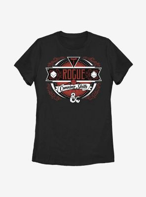 Dungeons & Dragons Rogue Label Womens T-Shirt