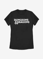 Dungeons & Dragons Stacked Logo Womens T-Shirt