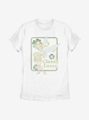 Disney Peter Pan Tinker Bell Classy Lassy Tink Womens T-Shirt