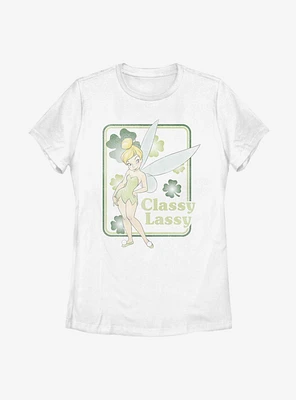 Disney Peter Pan Tinker Bell Classy Lassy Tink Womens T-Shirt