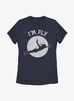 Disney Peter Pan Tinker Bell I'm Fly Womens T-Shirt