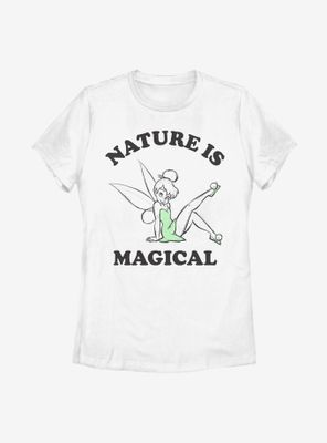 Disney Peter Pan Tinker Bell Nature Is Magical Womens T-Shirt