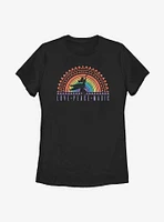 Disney Peter Pan Tinker Bell Rainbow Tink Womens T-Shirt