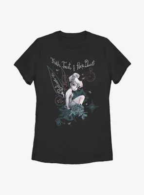 Disney Peter Pan Tinker Bell Tink Fairy Land Womens T-Shirt