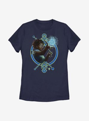 Magic: The Gathering Quandrix School Crest Womens T-Shirt