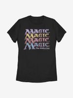 Magic: The Gathering Retro Stack Womens T-Shirt