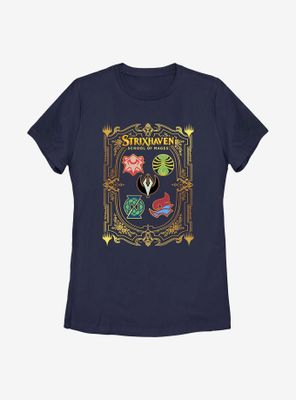 Magic: The Gathering School Icons Womens T-Shirt