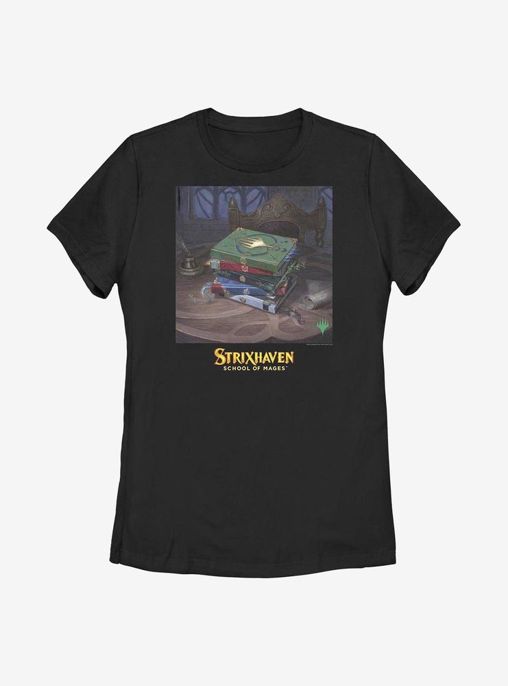 Magic: The Gathering Strixhaven Books Womens T-Shirt