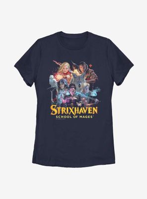 Magic: The Gathering Strixhaven Group Womens T-Shirt