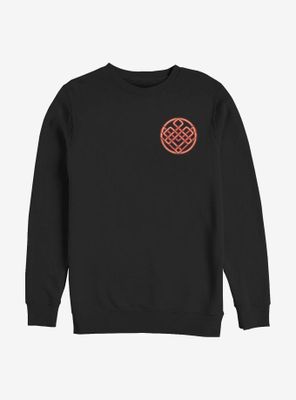 Marvel Shang-Chi And The Legend Of Ten Rings Neon Symbol Sweatshirt
