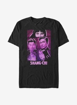 Marvel Shang-Chi And The Legend Of Ten Rings Neon Panel T-Shirt