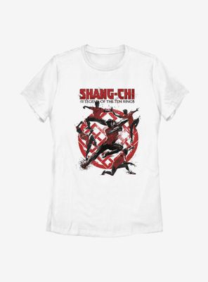 Marvel Shang-Chi And The Legend Of Ten Rings Crane Fist Empi Kata Womens T-Shirt