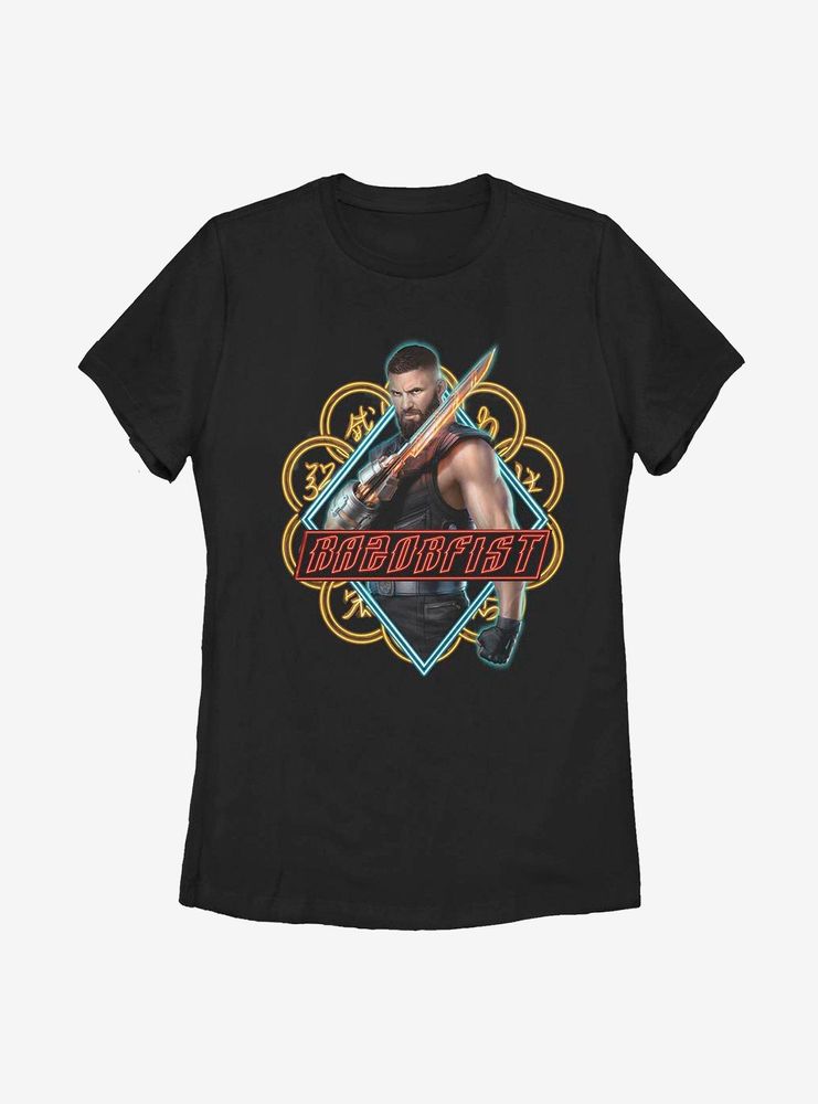 Marvel Shang-Chi And The Legend Of Ten Rings Nailbiter Womens T-Shirt