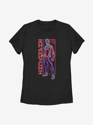 Marvel Shang-Chi And The Legend Of Ten Rings Neon Chi Womens T-Shirt