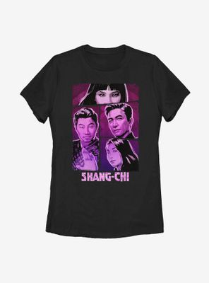 Marvel Shang-Chi And The Legend Of Ten Rings Neon Panel Shang Womens T-Shirt