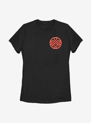 Marvel Shang-Chi And The Legend Of Ten Rings Neon Symbol Womens T-Shirt