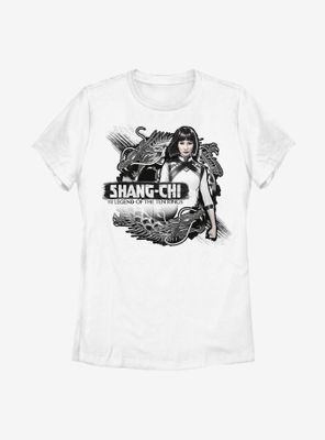 Marvel Shang-Chi And The Legend Of Ten Rings Xialing Dragons Womens T-Shirt