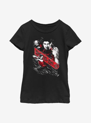 Marvel Shang-Chi And The Legend Of Ten Rings Fists Youth Girls T-Shirt