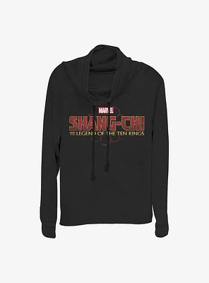 Marvel Shang-Chi And The Legend Of Ten Rings Title Cowlneck Long-Sleeve Girls Top