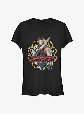 Marvel Shang-Chi And The Legend Of Ten Rings Razorfist Pose Girls T-Shirt