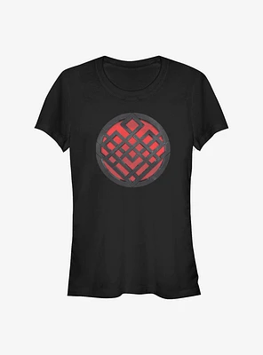 Marvel Shang-Chi And The Legend Of Ten Rings Rendered Symbol Girls T-Shirt