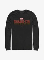 Marvel Shang-Chi And The Legend Of Ten Rings Title Long-Sleeve T-Shirt