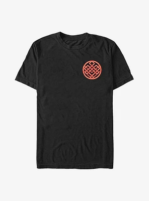 Marvel Shang-Chi And The Legend Of Ten Rings Symbol Badge T-Shirt