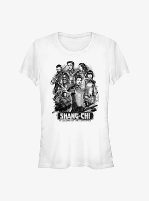 Marvel Shang-Chi And The Legend Of Ten Rings Ink Group Girls T-Shirt