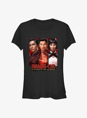 Marvel Shang-Chi And The Legend Of Ten Rings Family Panels Girls T-Shirt
