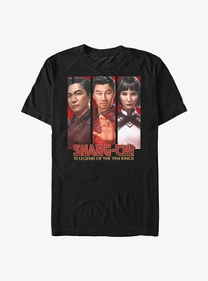 Marvel Shang-Chi And The Legend Of Ten Rings Family Panels T-Shirt
