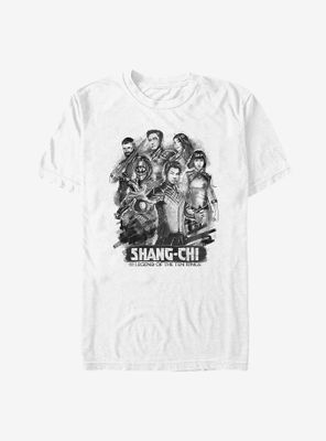 Marvel Shang-Chi And The Legend Of Ten Rings Ink Group T-Shirt