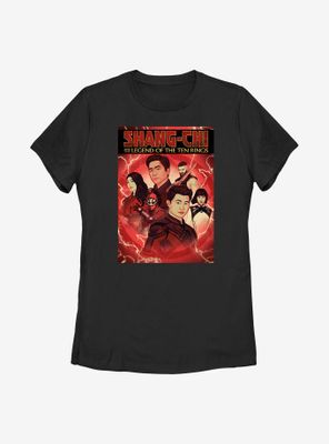 Marvel Shang-Chi And The Legend Of Ten Rings Comic Cover Womens T-Shirt