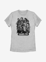 Marvel Shang-Chi And The Legend Of Ten Rings Ink Group Womens T-Shirt