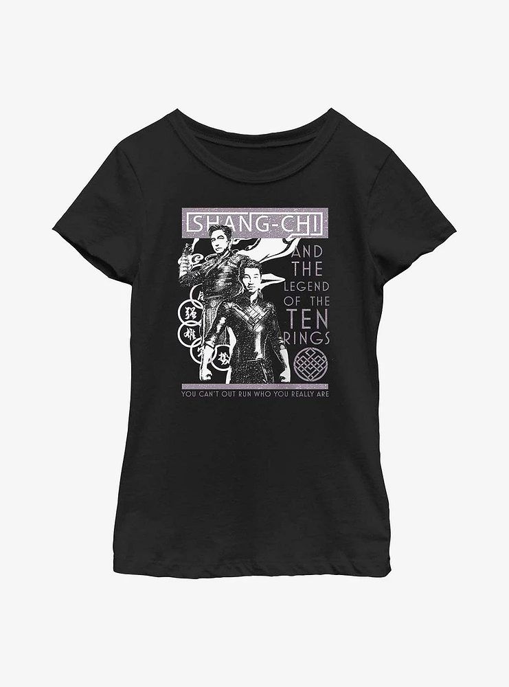 Marvel Shang-Chi And The Legend Of Ten Rings Father Son Duo Youth Girls T-Shirt