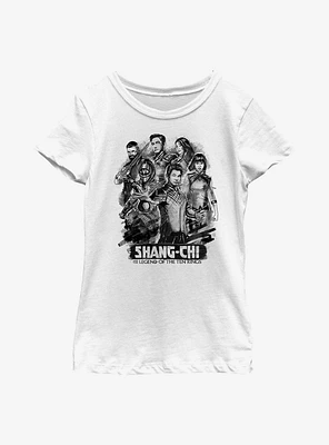 Marvel Shang-Chi And The Legend Of Ten Rings Ink Group Youth Girls T-Shirt
