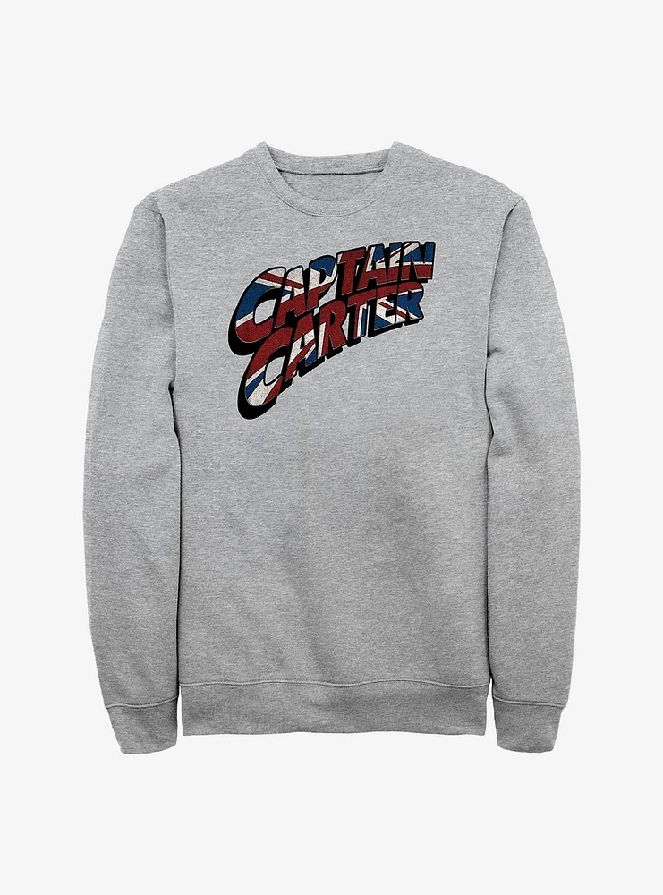 Marvel What If...? Carter Logo Sweatshirt